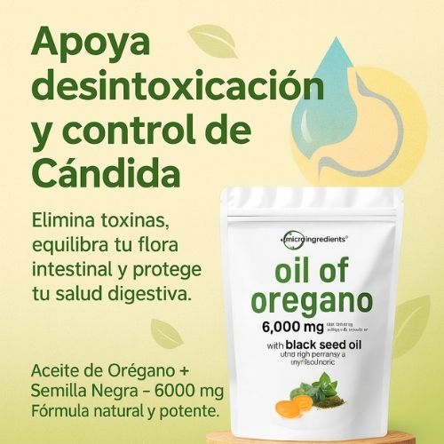 💚 Aceite de Orégano💚 El antibiótico inteligente natural que limpia tu cuerpo desde adentro