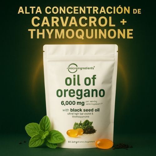 💚 Aceite de Orégano💚 El antibiótico inteligente natural que limpia tu cuerpo desde adentro