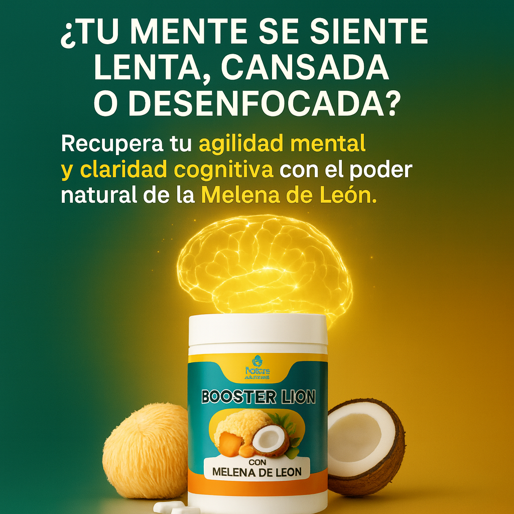 Melena de leon | Activa Tu Mente, Mejora Tu Concentración y Piensa Más Rápido