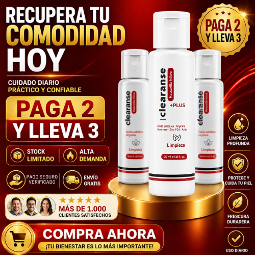 🌿Clearanse🌿🌿 Di Adiós a los Hongos y la Irritación en tu zona intima